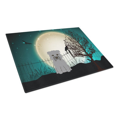 Planche à découper en verre à caroline de couleur trésors glen de imal Scary Halloween