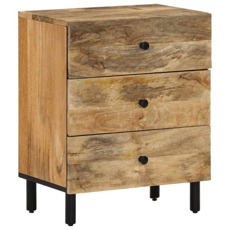 Beatrice 50cm W Iron Bedside Table