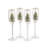 Spode Christmas Tree Champagne Fluted Glasses