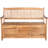 Solid Wood Acacia Outdoor Bench-88086901