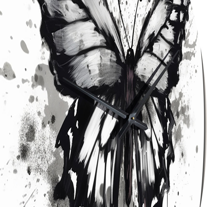 Horloge murale papillon, Petit