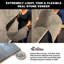 Placage de pierre naturelle de 2 pi x 4 pi VersaLite Stone, feuille de placage de pierre flexible pour panneaux de mur et de plancher (8 pieds carrés / caisse)-47875724