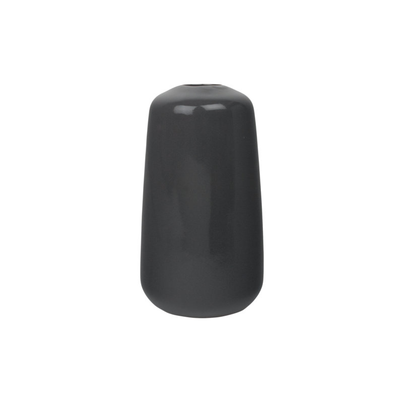Elba Table Vase, Dark Grey