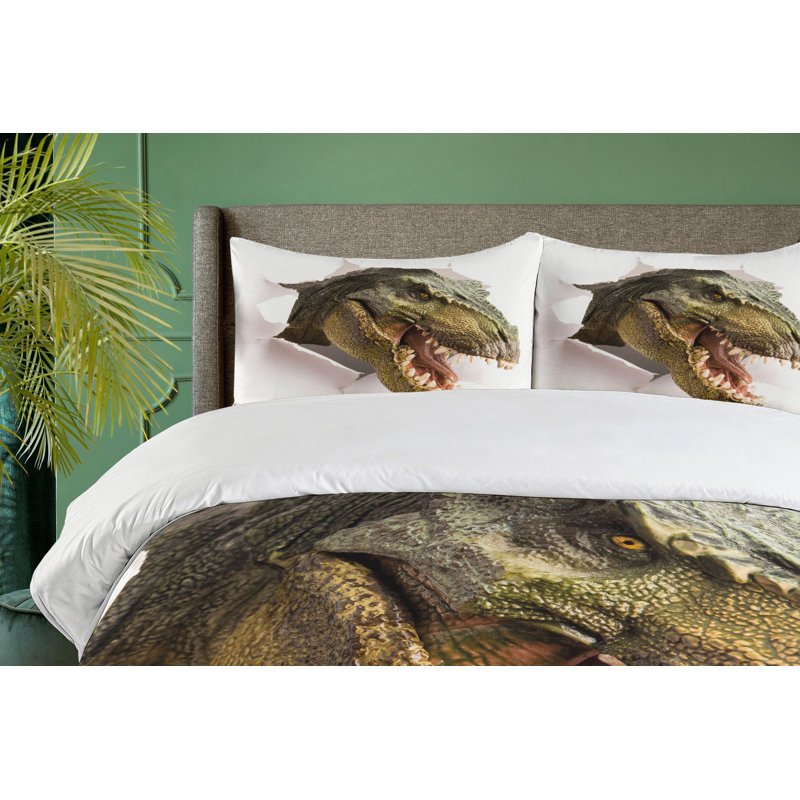 Ensemble de housse de couette dinosaur, Simple