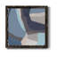 «Blue Chrysalis I-Premium», toile encadrée - prête à être accrochée-1376573440-1376573443