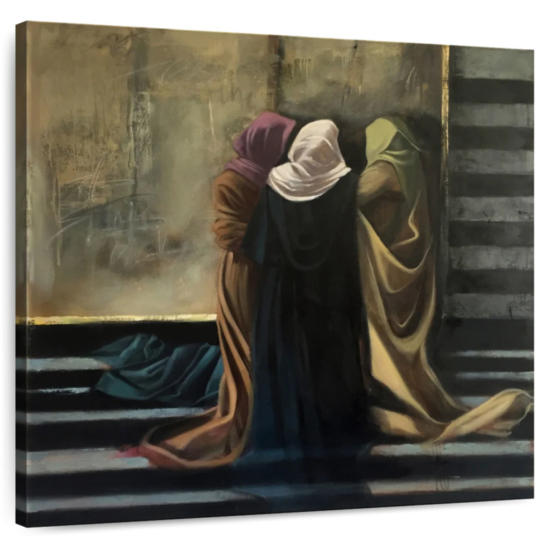 Leisha Moirae, 16" H x 16" W