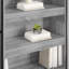 Steel Book Cabinet Bookcase-750201094-750201098