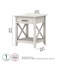 Table de chevet 1 tiroir Huckins-1258487676