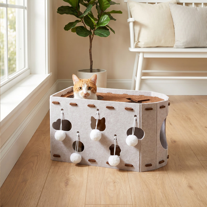 Polyester Pet Bed