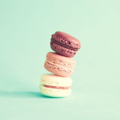 Tour des macarons par Andreka - Photographie sur toile tendue