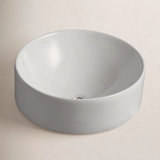 Vox® Vitreous China Circular Vessel Bathroom Sink with Overflow