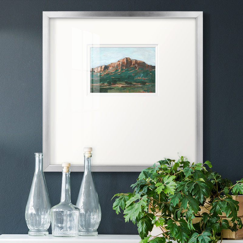 Elmajian Heading West Iiffemium, reproduction d'art encadrée, H 17 po x l 17 po x P 1,25 po