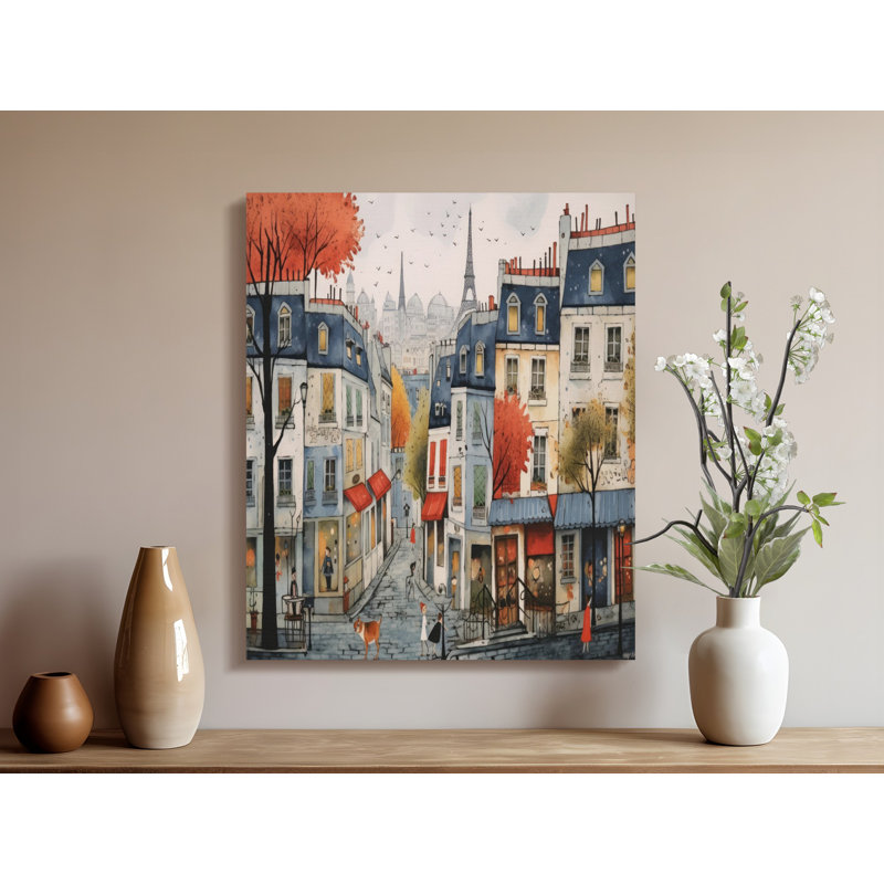 Covarrubias Wrapped Canvas Print Set, 20x24
