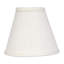 Barrel White Small Lamp Shade For Table Floor Lamps Replacement, 6X10x7.5 Inch, Fabric Cloth, Spider Model (White)