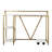 Writing Desk With Storage Shelves
