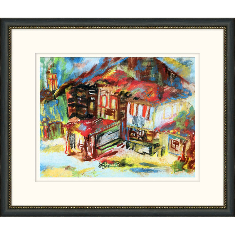 Artistic City Rendering " Artistic City Rendering 1 " Painting Print