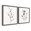 Vintage Floral XXIX - ensemble de 2 cadres photo simples-608962326-608962321