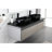 Oval 24"X14" Bathroom Sink For Lavatory - Matte Black Abs, Construction Vessel Fashion Forward Design
