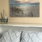 Beachcrest Home Beach Driftwood Framed On Canvas Print & Reviews | Wayfair