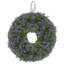 Couronne florale de renne 14 po