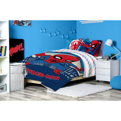 Ensemble d'édredon réversible Super Hero Adventures Go Spidey