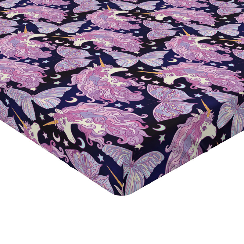 Ensemble de 2 draps-housses Ambesonne, Multicolore / floral 3, Drap-housse grand