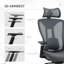 Mesh Office Chair with Headrest
