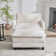Redenius Boucle Upholstered Accent Arm Chair With Ottoman