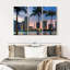 «Miami Skyline At Dusk» sur toile-1757131280
