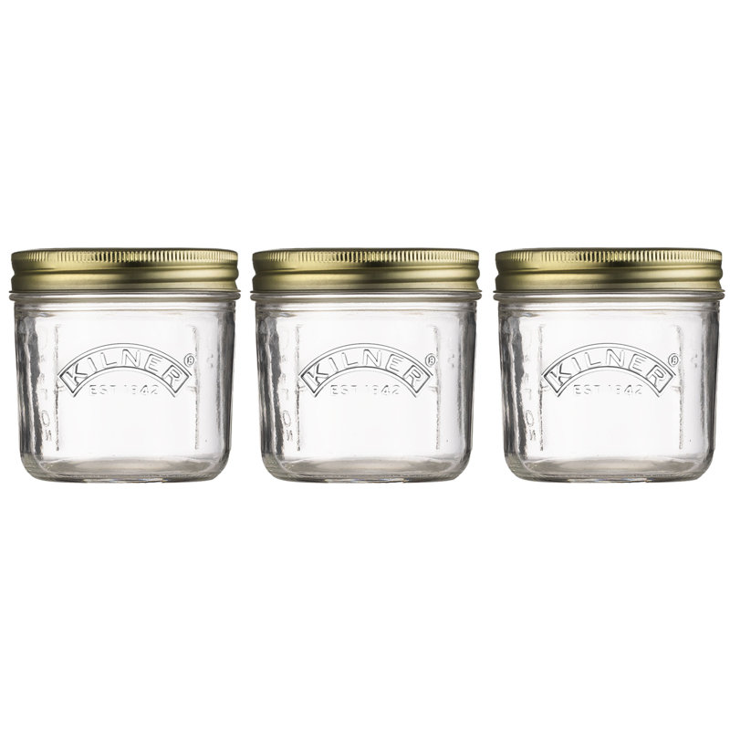 Kilner Wide Mouth Preserve Jar, 0.2L
