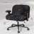 28.3" Wide Upholstered Office Chair With Wheels For Home Office,Vanity, Apartment Dorms-1531339959