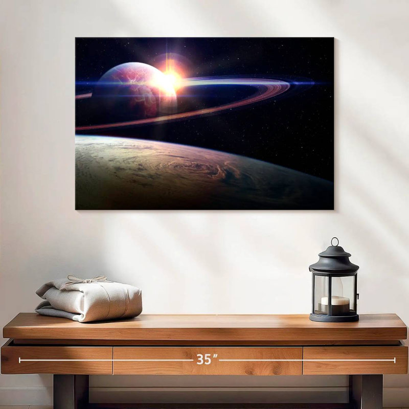Oberle Sunrise In Vast Space