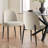  Linen Upholstered Parson Chair-417065037