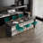 Set of Bar Stools, Velvet Fabric Counter Stool-1878013628-1878013631-1878013626