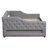 Upholstered Daybed with LED Belt and Trundle-1434402315-1434402317