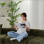 Canapé modulaire courbé Chenille-384162960