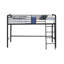 Mcadory Single Metal Mid Sleeper Loft Bed Bed-42965860
