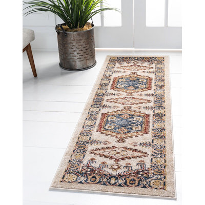 Tapis oriental ivoire Ulla
