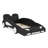 Race Car-Shaped Platform Bed With Wheels-1111026308
