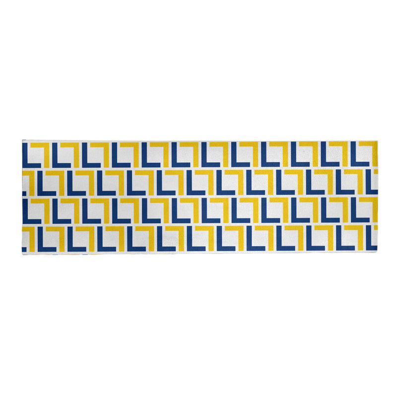 Tapis de couloir blanc