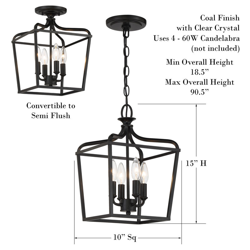 4 - Light Lantern Pendant