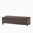 PE WICKER STORAGE BENCH