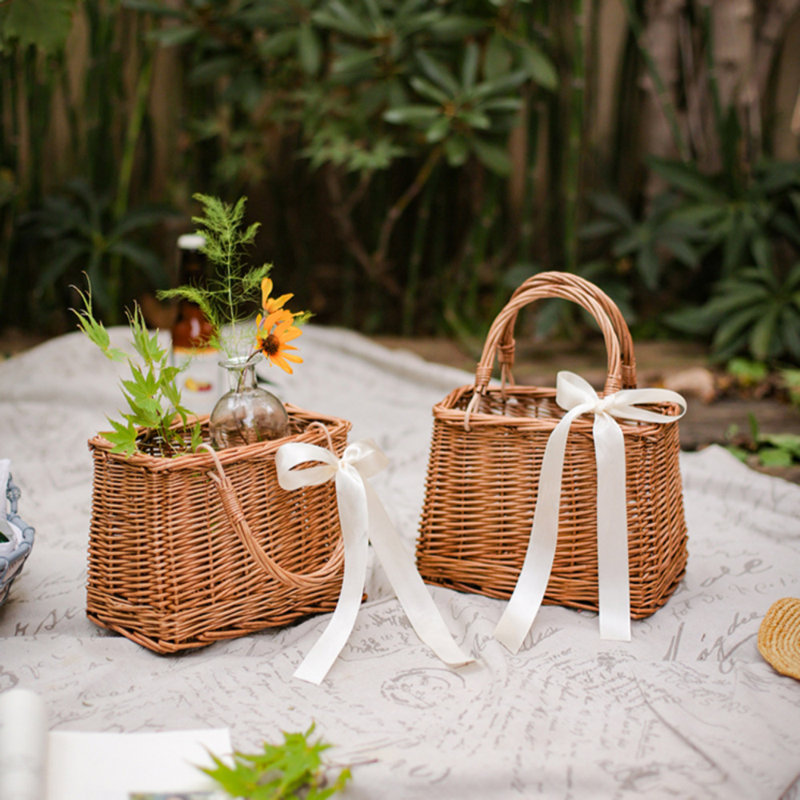 Panier en rotin