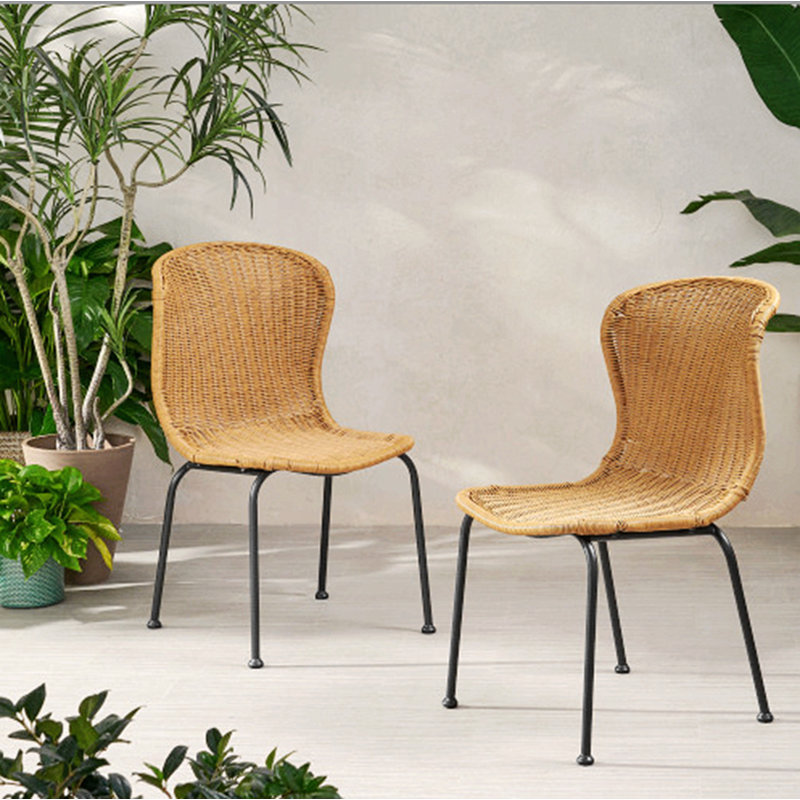 Ensemble de chaises de patio Boho (ensemble de 2)