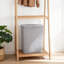 Double Laundry Hamper With Lids Removable Bags Dual Compartments For Sorting Clothes