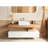 Matte White Vessel Bathroom Sink Basin 20" X 14" - Easy To Install And Maintain Solid Surface Contemporary Functional