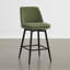 Tabouret tournant Mid-Century, hauteur comptoir, base-434915378-434915380