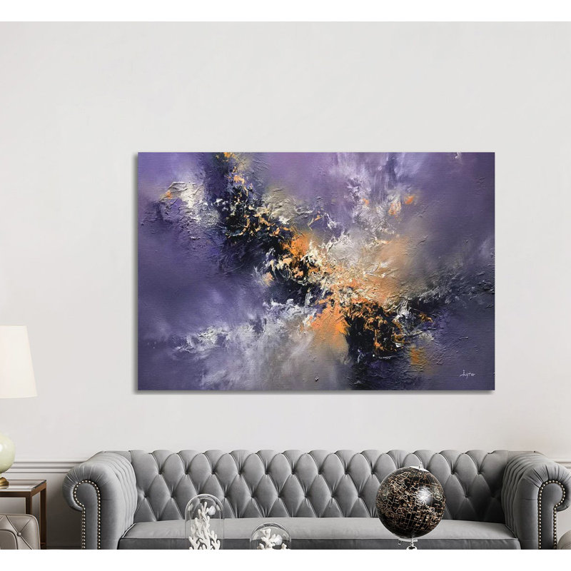 Lavender Storm by Christopher Lyter - Wrapped Canvas Gallery-Wrapped Canvas Giclée, 152.5 cm H x 101.5 cm W