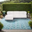 Housse pour repose-pieds à coussins carrés Woodsen-21579129