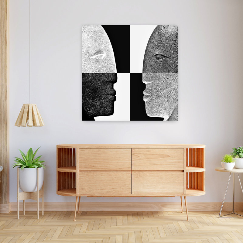 Art contemporain, art contemporain abstrait, H 36 po x l 36 po